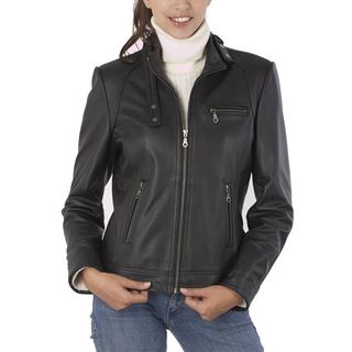 womens cowhide leather jacket